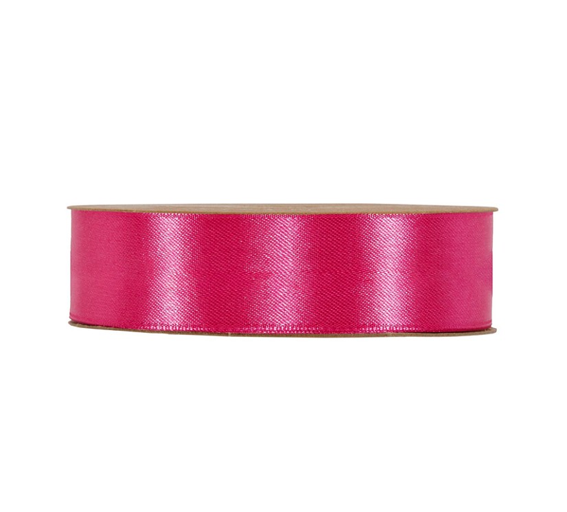 Cinta Saten Doble Fucsia 25mmx50m