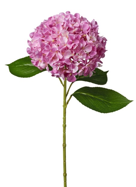 Rama Artificial Hortensia Fucsia 65cm