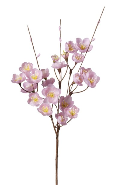 Rama Artificial Melocotonero Rosa 43cm