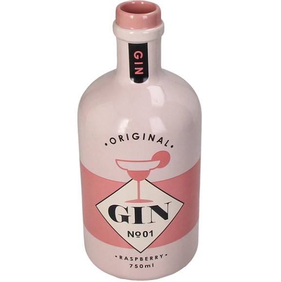 Jarron Botella Gin 9.5x21.5Hcm