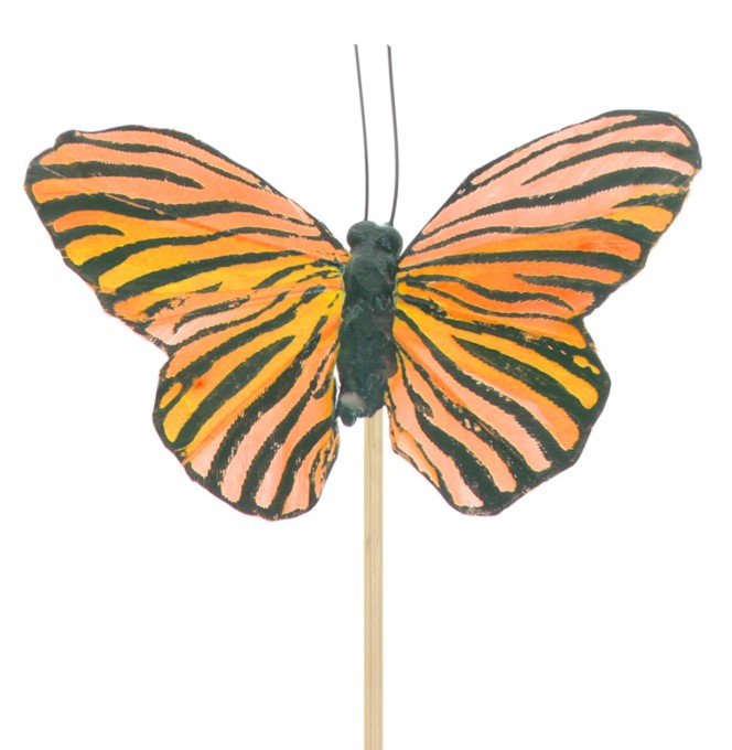 Pick Mariposa Vera Naranja "T25"