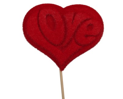 Pick Corazon Love 10x9cm "T6"