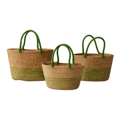 Cesta Granadella Verde (Set 3uds)