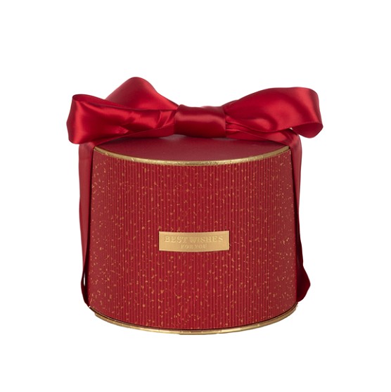 Sombrerera Fiona Roja �16x12.5Hcm