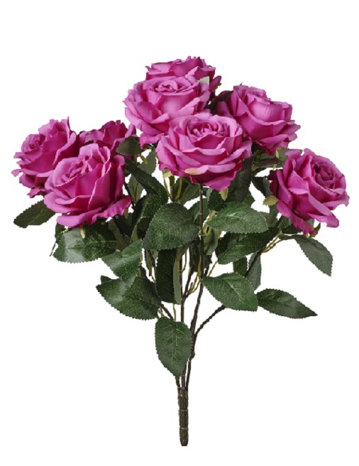 Ramo Rosas Fucsia 50cm