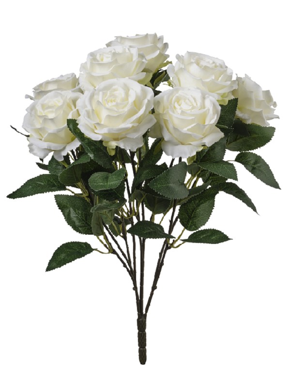 Ramo Rosas Crema 50cm