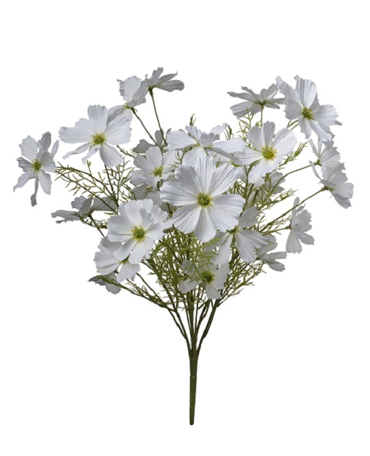 Cosmos Artificial Blanco 50cm