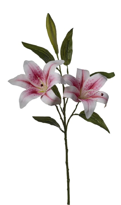 Lilium O. Artificial Rosa 73cm