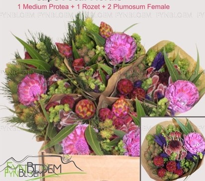 Safari buquet mixto 50cm 500gr