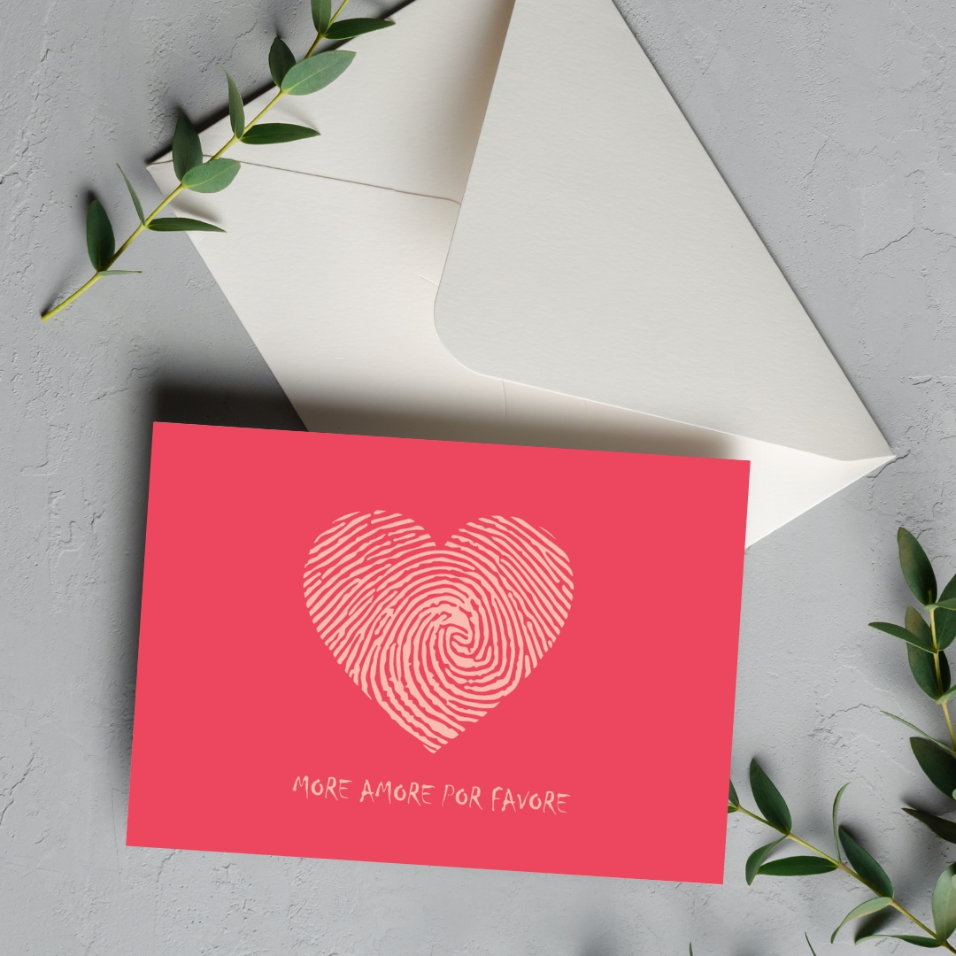 Tarjeta More Amore + Sobre (50uds)