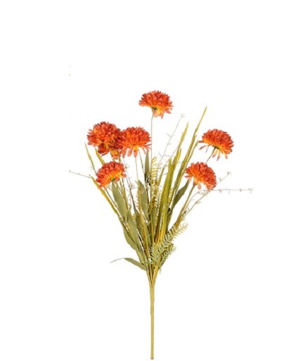 Ramo Taget Artificial Naranja 53cm