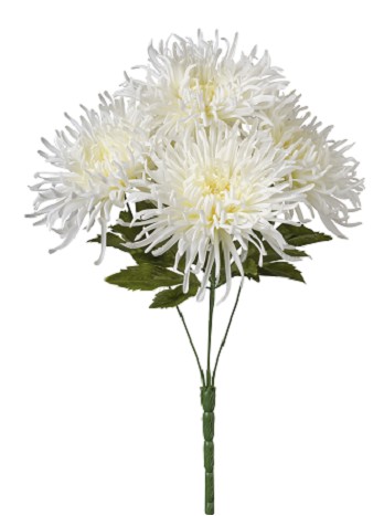 Ramo Uniflora Artificial Blanco 46cm