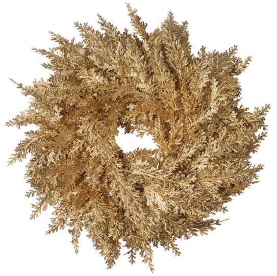Corona Cipres Oro �50cm