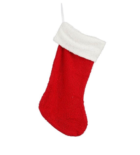 Calcetin Navide�o Noel 40x20Hcm