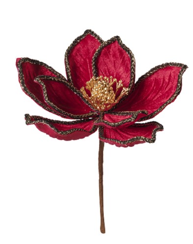 Magnolia Artificial Rojo 15cm