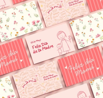 Tarjeta Mama Amore + Sobre (x100uds)