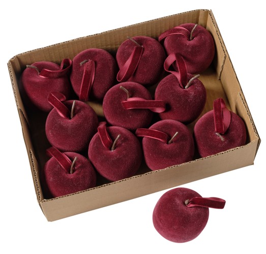 Bola Manzana Burdeos �6.5cm "T12"