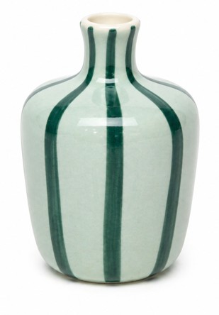 Jarron Stripped Verde �7.5x10Hcm