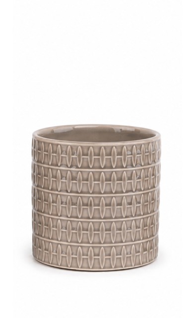 Cubremaceta Coliseum Beige �12.5x13Hcm