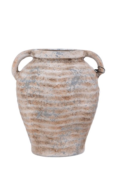 Jarron Anfora Azul Claro �11/22x26Hcm
