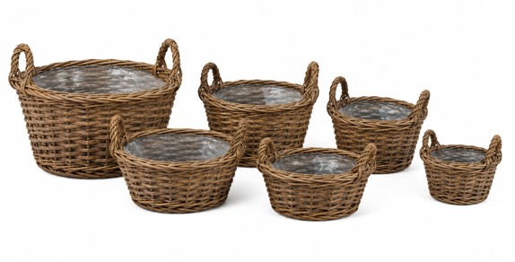 Cesto Mushroom (Set 6uds)