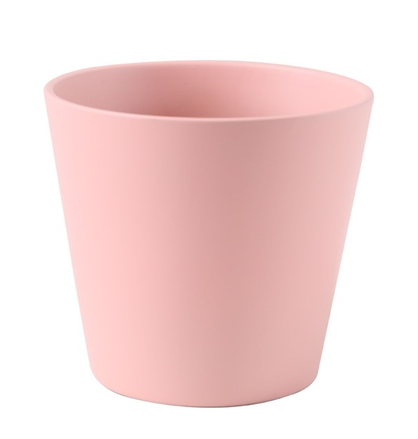 Cubremaceta Alice Rosa Mate �14x14Hcm