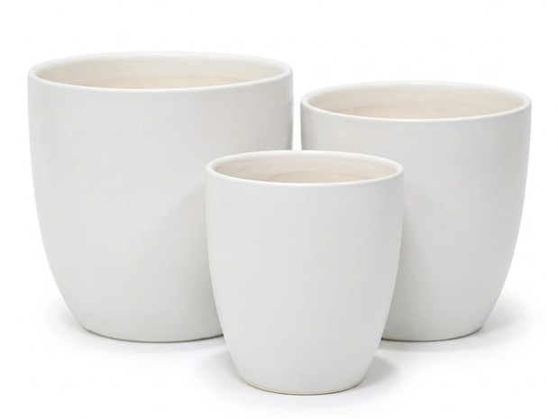 Cubremaceta Nova Blanco Mate (Set 3uds)
