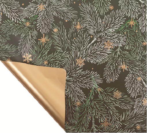 Bobina Celofan Snowy Verde 80cmx40m