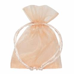Bolsa Organza Salmon 17Ax24Hcm (x10uds)