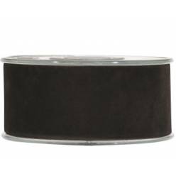 Cinta Doble Velvet Negra 40mmx7m