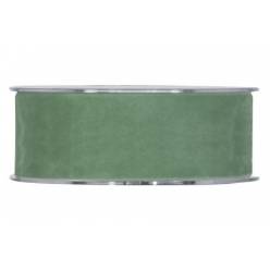 Cinta Doble Velvet Verde Cobalto 40mmx7m