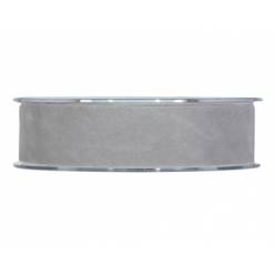 Cinta Doble Velvet Gris 25mmx7m