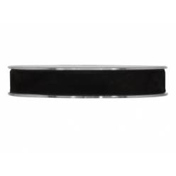 Cinta Doble Velvet Negro 15mmx7m