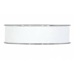 Cinta Doble Velvet Blanca 25mmx7m