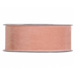 Cinta Doble Velvet Salmon 40mmx7m
