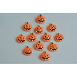 Pick Calabaza Halloween 2.5cm con Adhesivo (x12uds)