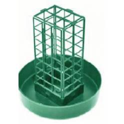 Torre Floral +Base Circular para 1 Pastilla