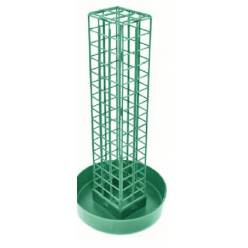 Torre Floral +Base Circular para 2 Pastillas