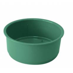 Base Redonda Plastico Verde 25cm