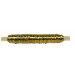 Alambre Decorativo Oro 0.50mmx50m 100g
