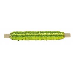 Alambre Decorativo Verde Limon 0.50mmx50m 100g