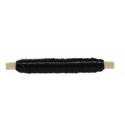 Alambre Decorativo Negro 0.50mmx50m 100g