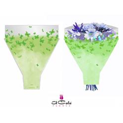 Funda Papillon 44Ax50Lcm Verde (x50uds)