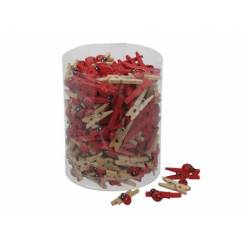 Pinzas Mariquitas 2,5cm (x180 uds)