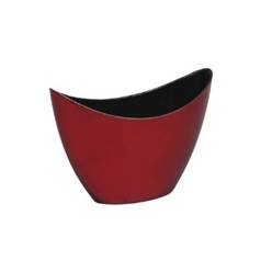 Base Plastico Must Rojo Metalizado 10Ax24Lx14Hcm