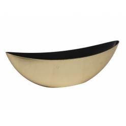 Base Plastico Must Ovalada Oro 12Ax39Lx13Hcm