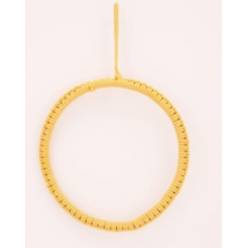 Aro Algodon Amarillo 28cm (x2uds)