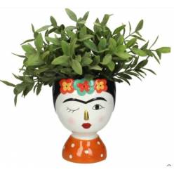 Maceta Lady Frida Guio 13.5Ax13Lx17.2Hcm