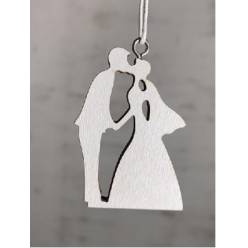 Pareja de Novios 4.5x6.2Hcm (x6uds)