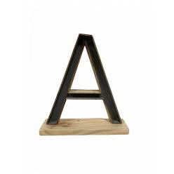 Letra A Classic con Peana 24x26.5Hcm aprox